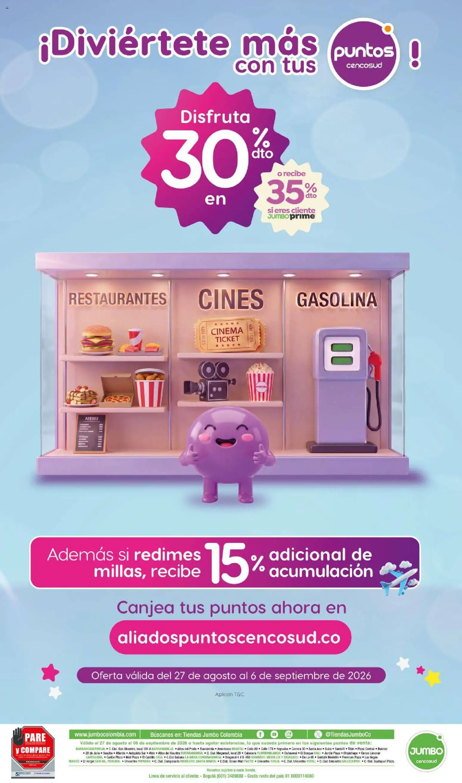 Jumbo revista - valida desde el 27/08/2026 | Página: 17 | Productos: Mesa