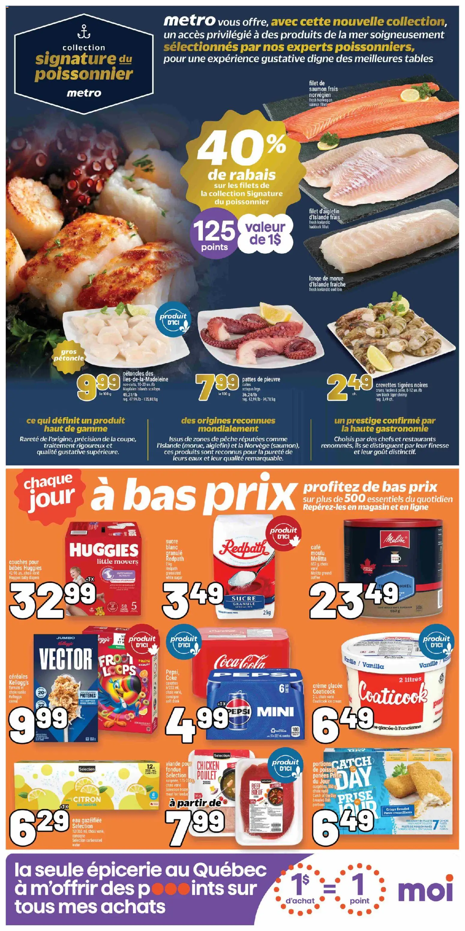 Metro flyer valid from 16.04.2026 | Page: 4 | Products: Fish, Cream, Ice cream, Chicken