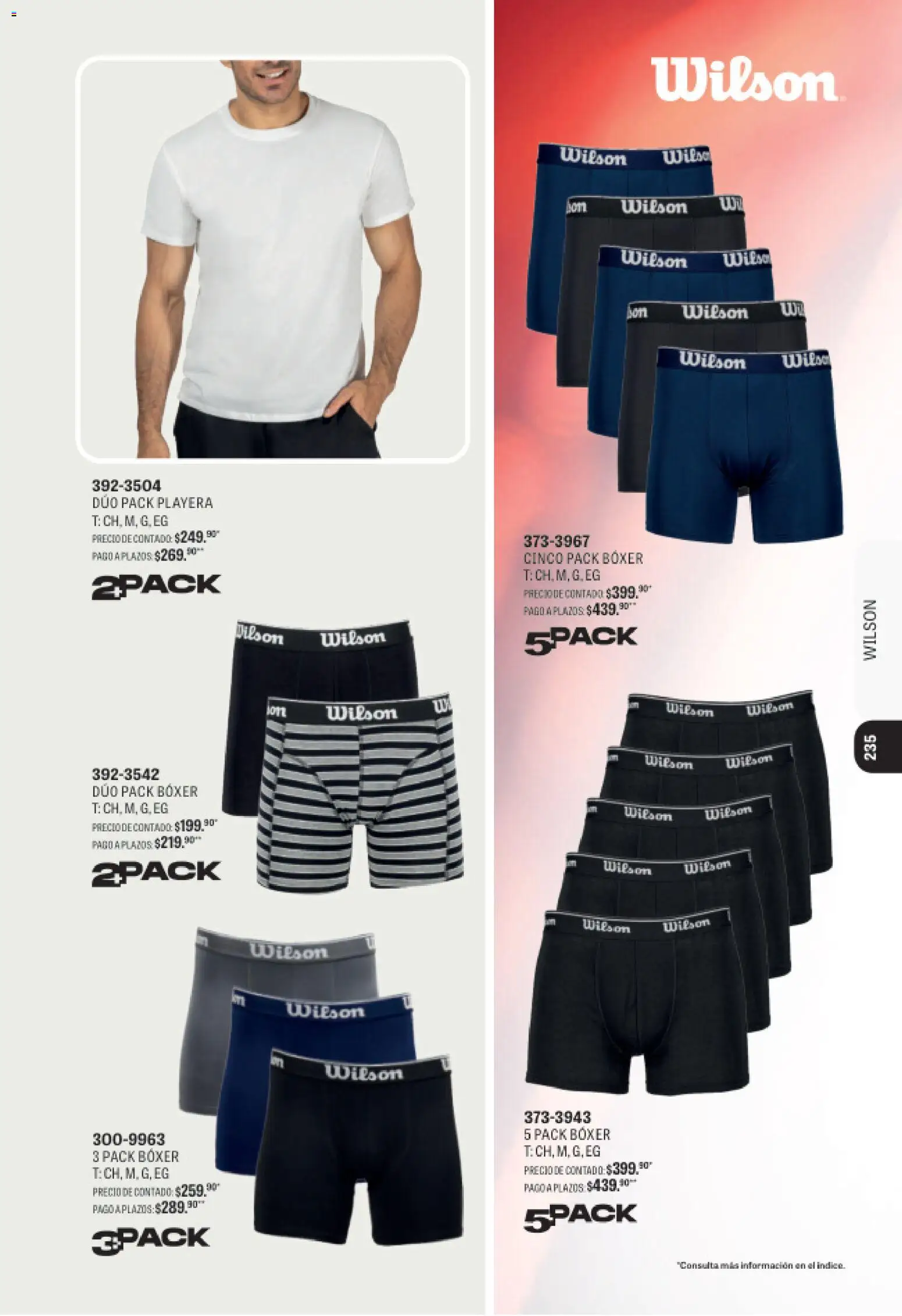 Nuevas ofertas de Andrea válidas en toda la República Mexicana desde el 09/08/2026. ¡Encuentra las mejores ofertas en Andrea catálogo Deportivo Completo! | Página: 235 | Productos: Playera