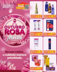 Super Muffato ofertas Outubro Rosa - Pré-Visualização do folheto da loja Super Muffato, válido de 01/10/2026