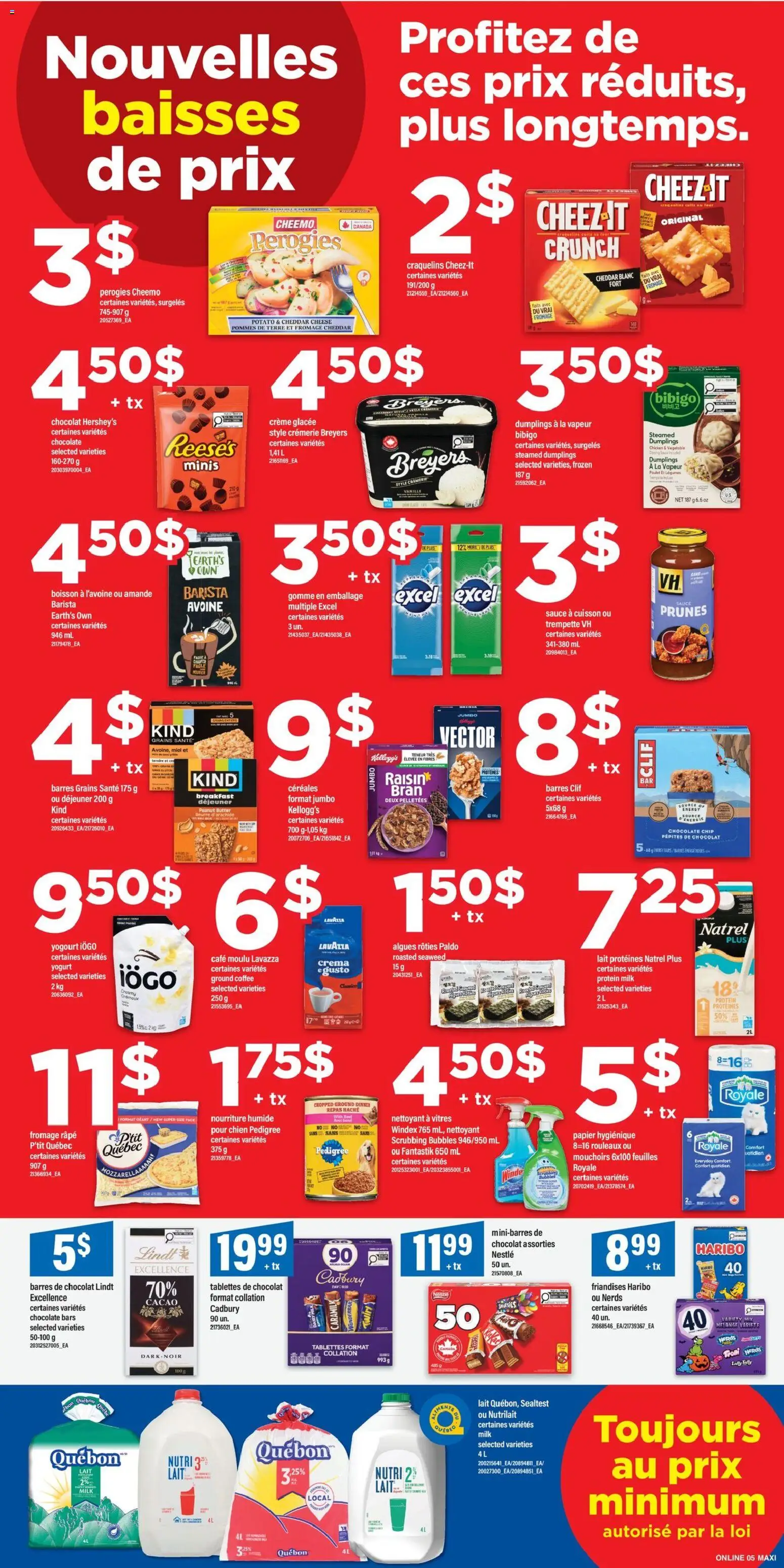 Maxi flyer valid from Aug 27, 2026 | Page: 8 | Products: Legumes, Prunes, Butter, Yogurt