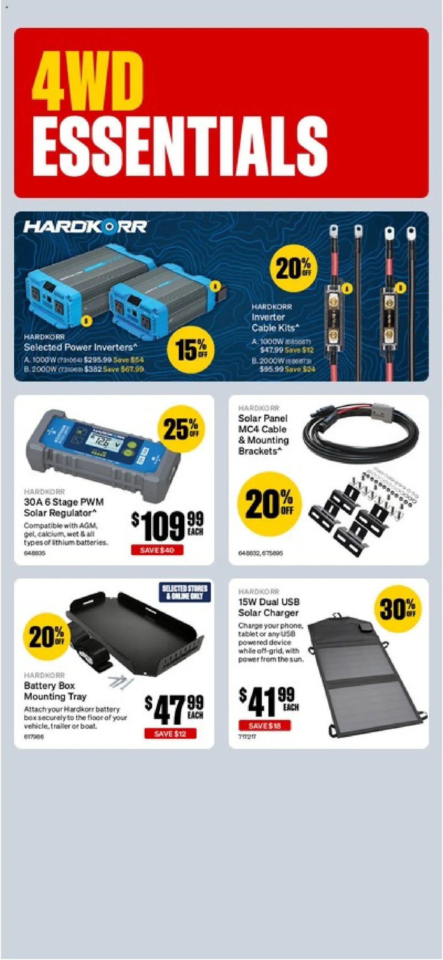 Supercheap Auto catalogue - valid from 22/07/2026 | Page: 21 | Products: Charger, Tablet, Cable, Usb
