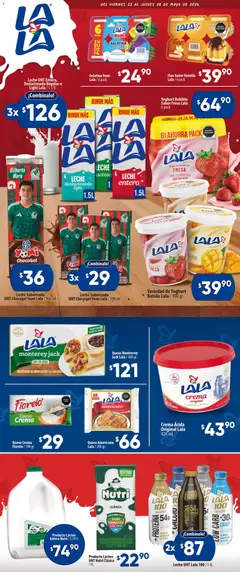 Vista previa de Calimax folleto, nuevo folleto de la tienda, válido en México a partir del 22.05.2026 | Página: 3 | Productos: Fresa, Azúcar, Queso, Vitaminas
