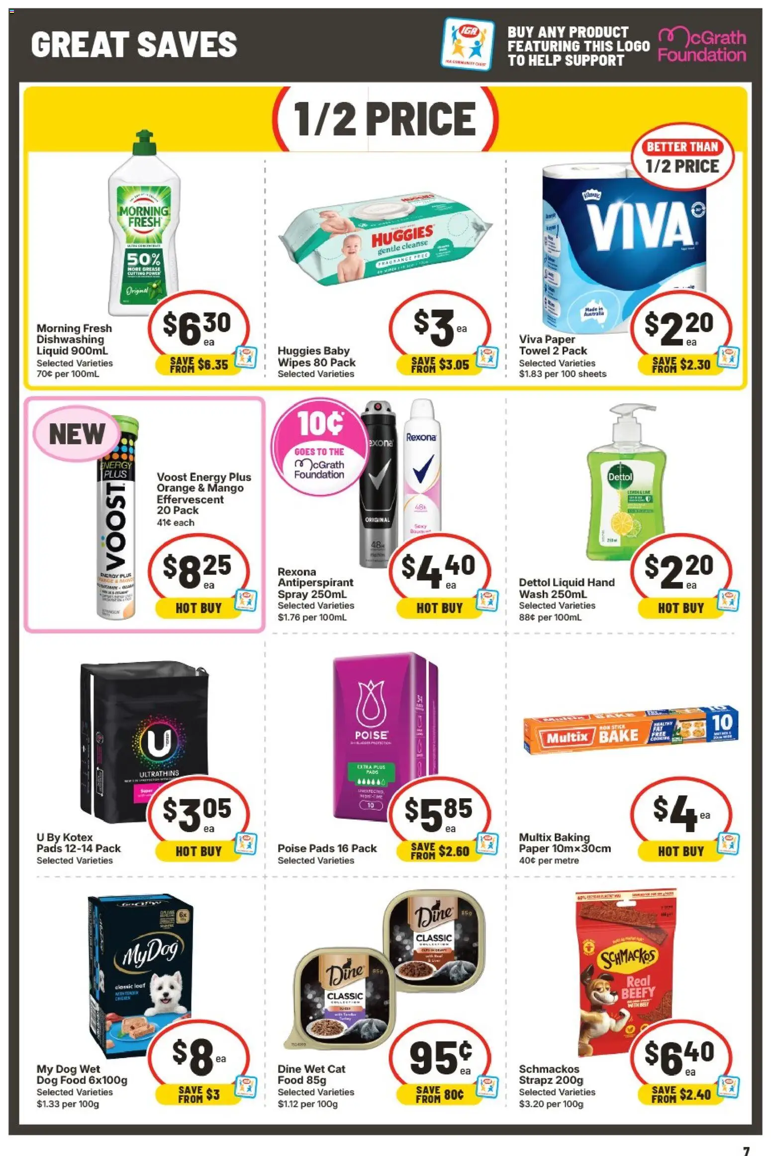 IGA catalogue - valid from 09/09/2026 | Page: 8 | Products: Fragrance, Chicken, Antiperspirant, Dog food