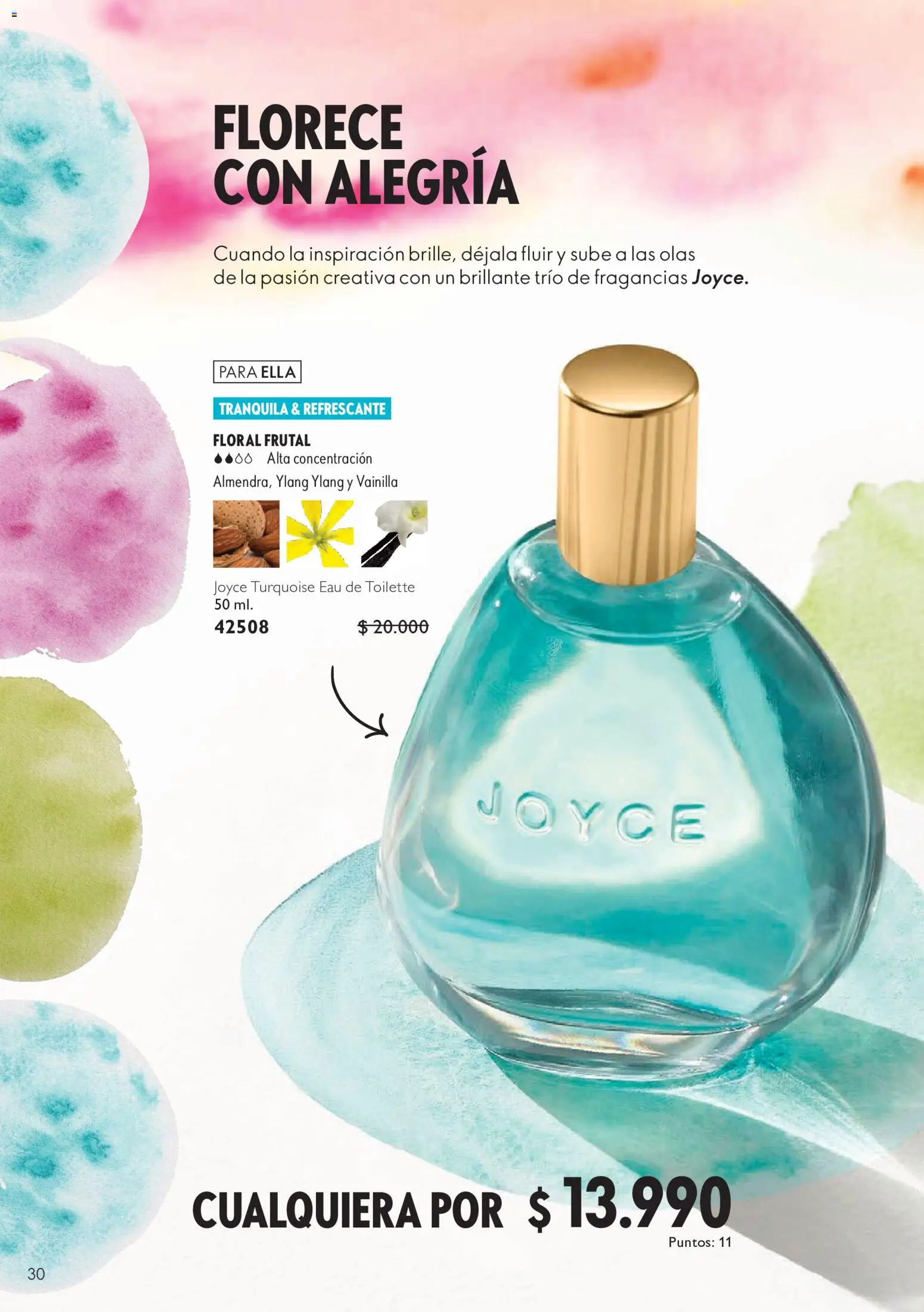 Oriflame Ofertas │ válido desde el 10.07.2026 | Página: 30 | Productos: Eau de toilette