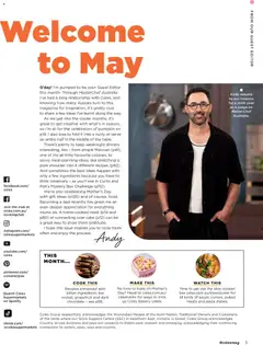 Preview of Coles magazine May 2026 - valid from 01.05.2026 | Page: 3 | Products: Curry, Chocolate, Pumpkin, Watch