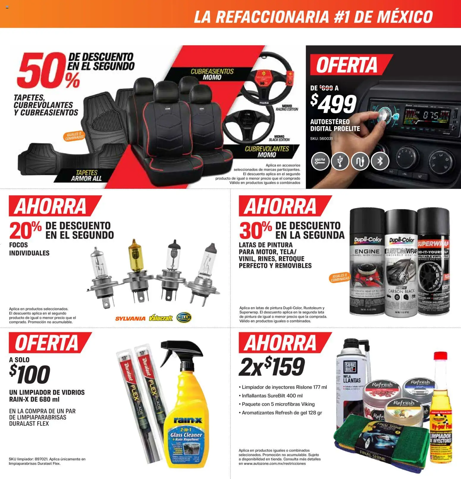 Nuevas ofertas de AutoZone válidas en toda la República Mexicana desde el 27/09/2026. ¡Encuentra las mejores ofertas en AutoZone catálogo! | Página: 3
