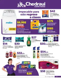 Vista previa de Chedraui folleto, nuevo folleto de la tienda, válido en México a partir del 03/08/2026 | Página: 7