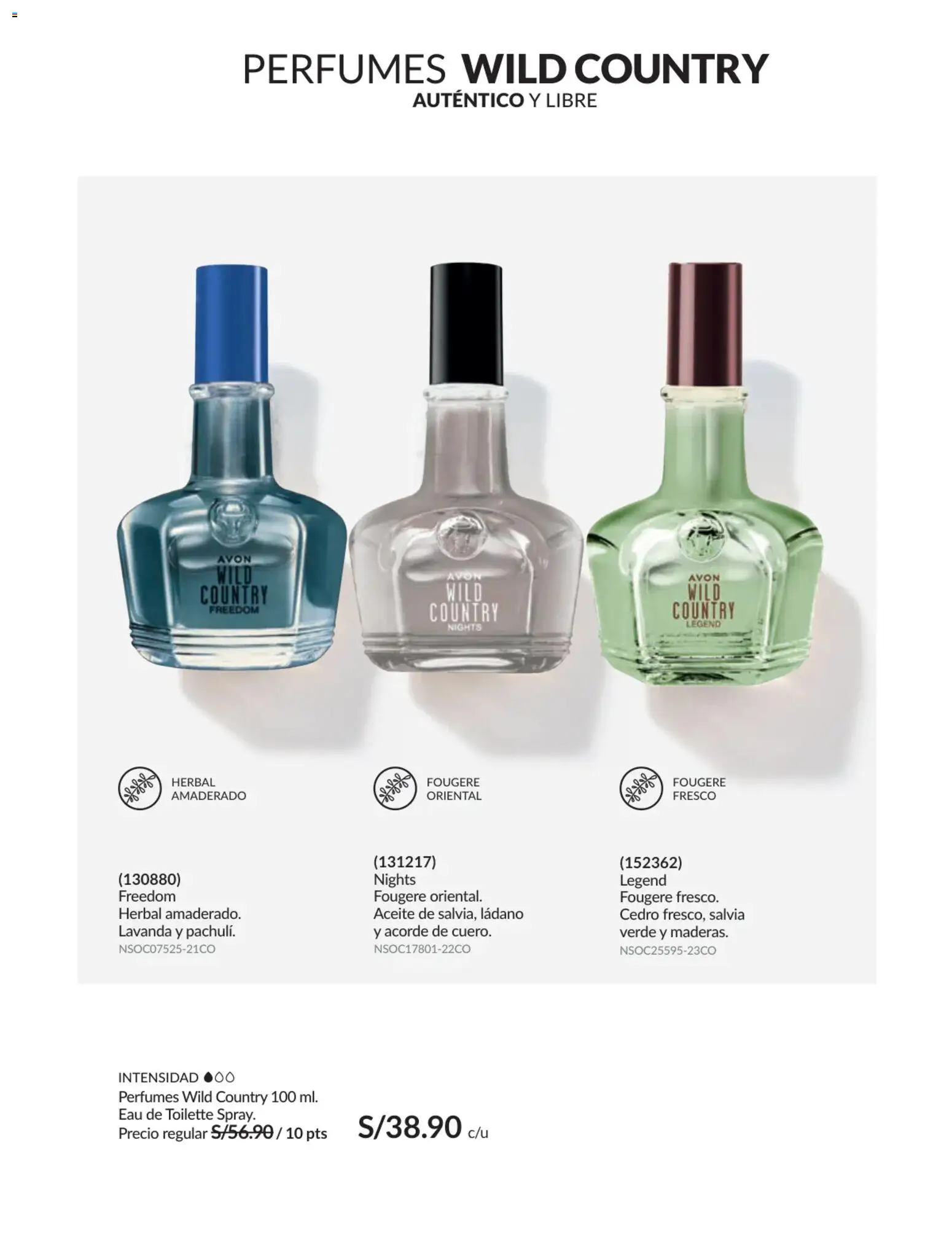 Catálogo Avon válido desde 17.06.2026 | Página: 92 | Productos: Aceite, EAU de Toilette