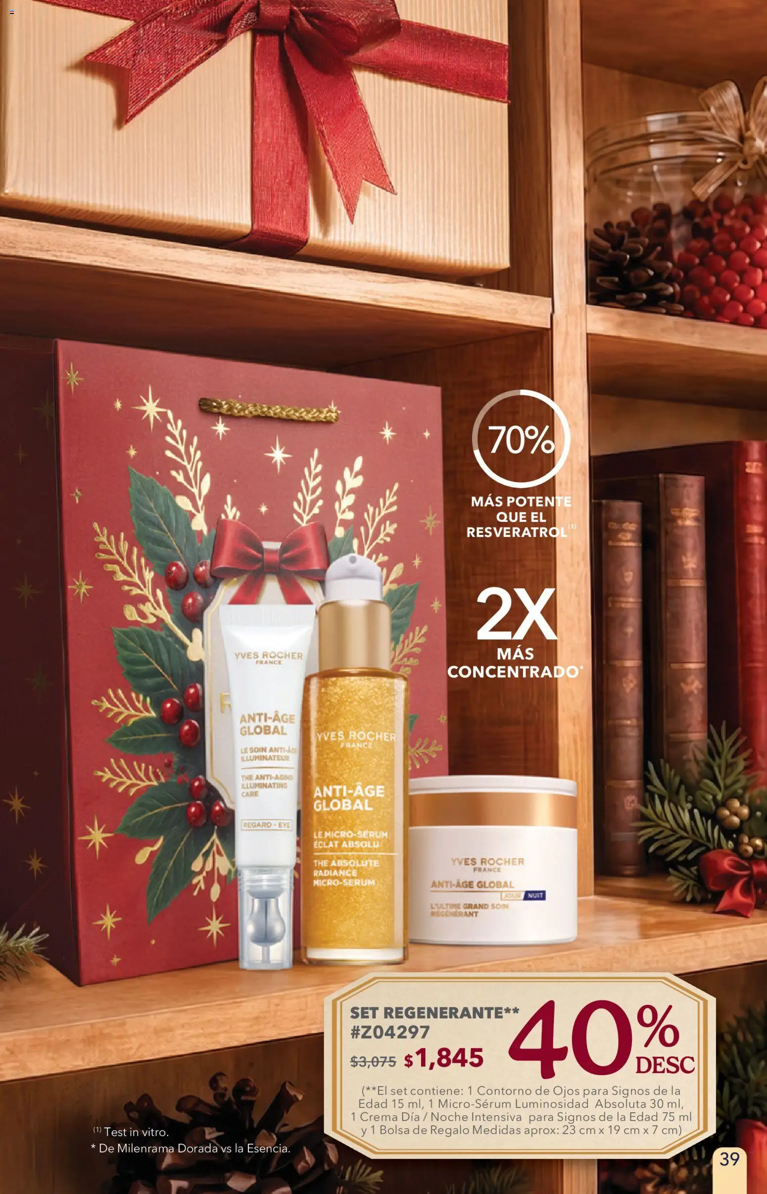Nuevas ofertas de Yves Rocher válidas en toda la República Mexicana desde el 27/10/2026. ¡Encuentra las mejores ofertas en Yves Rocher campaña 15 2026! | Página: 39