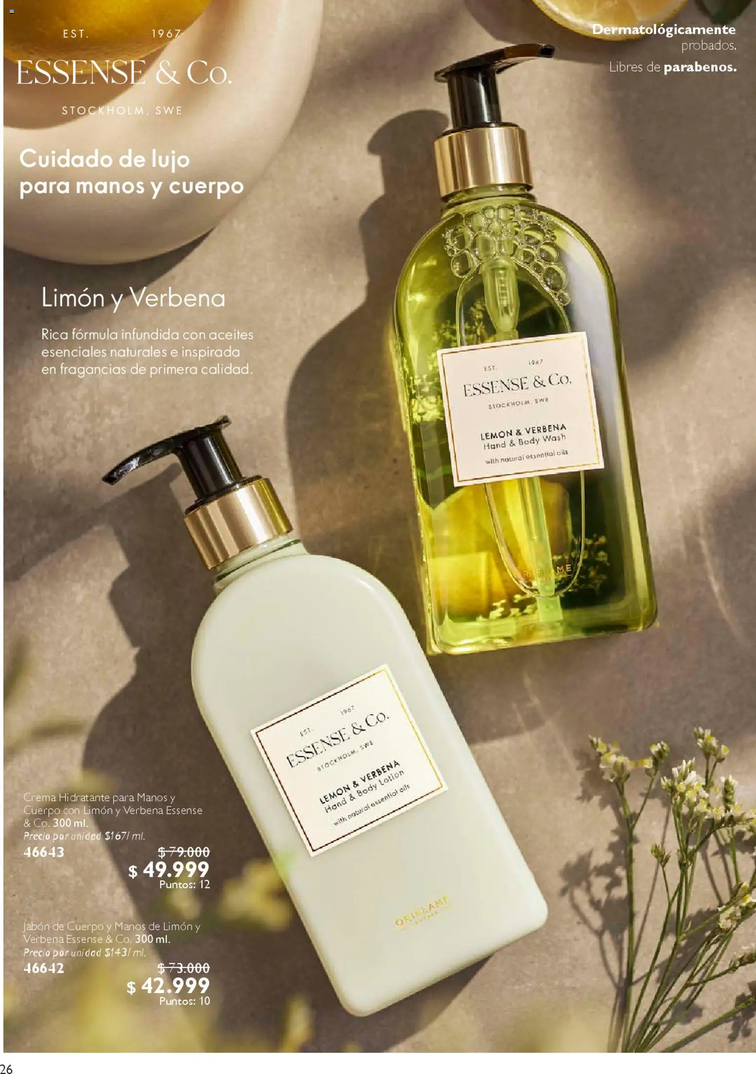 Oriflame revista - valida desde el 28.03.2026 | Página: 26 | Productos: Crema, Body, Limón, Jabón
