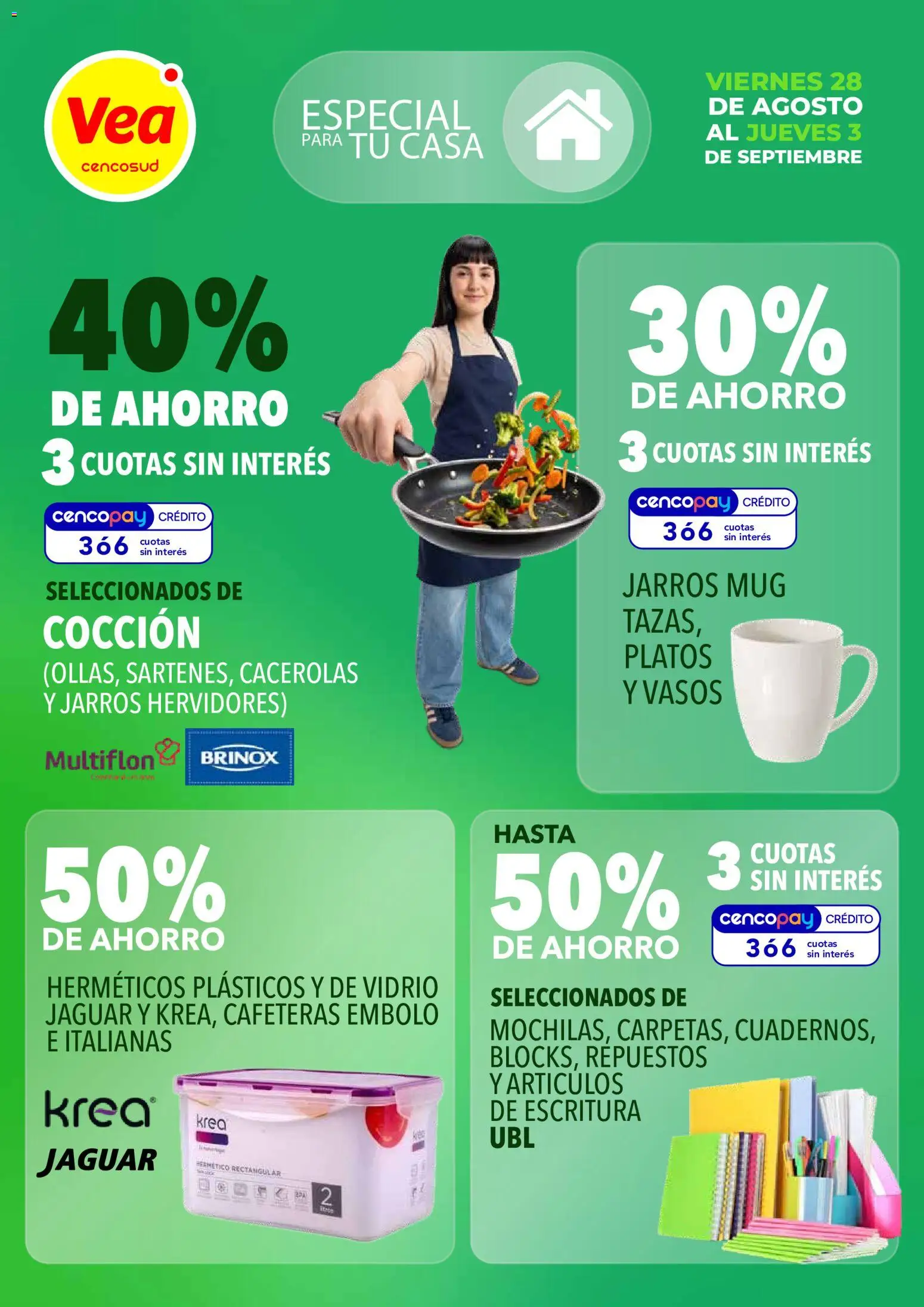 Vea - Especial para tu casa │ válido desde el 28/08/2026 | Página: 5 | Productos: Vasos