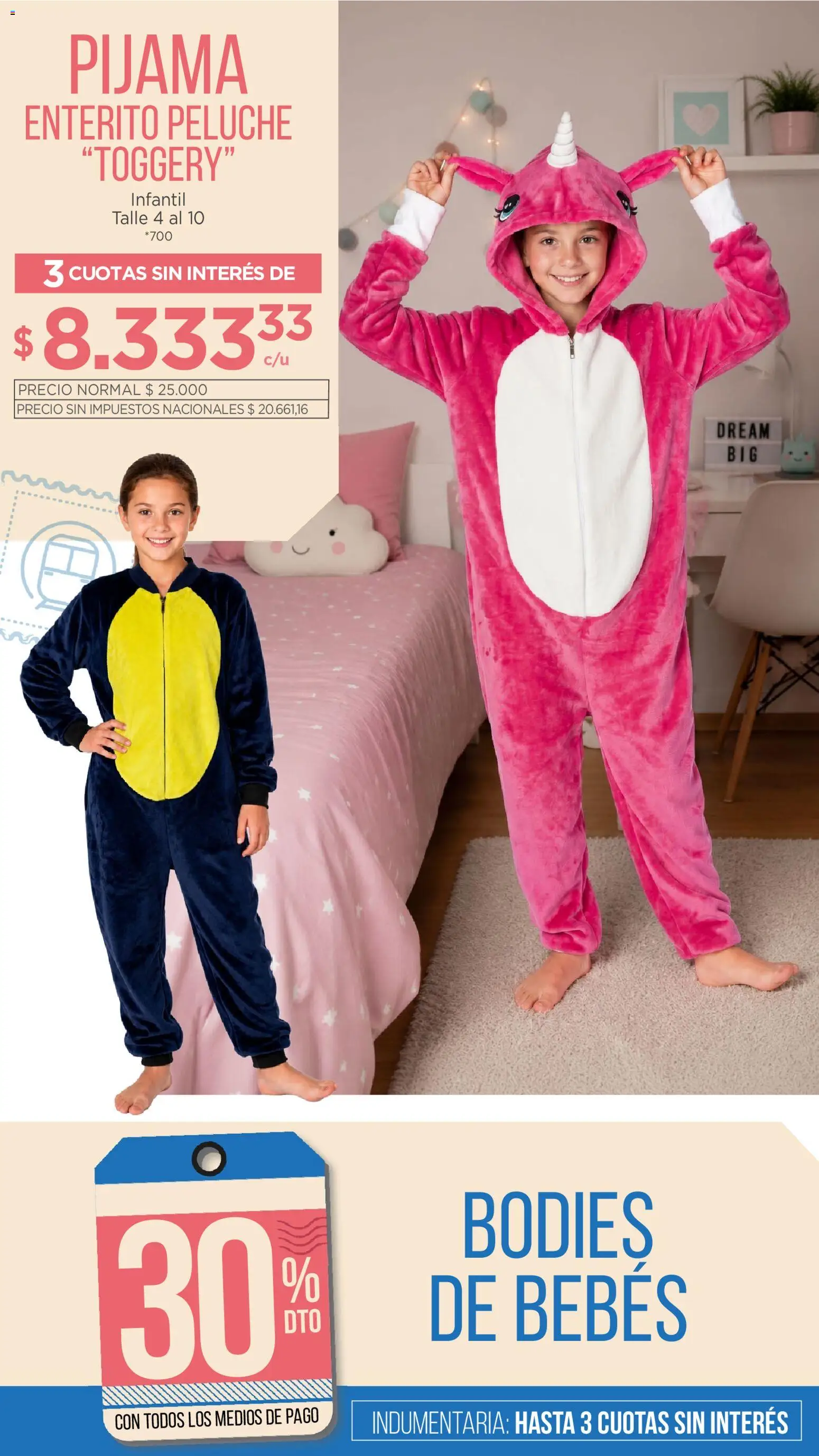 La Anonima - Catálogo especiales - vacaciones invierno │ válido desde el 09/07/2026 | Página: 12 | Productos: Pijama