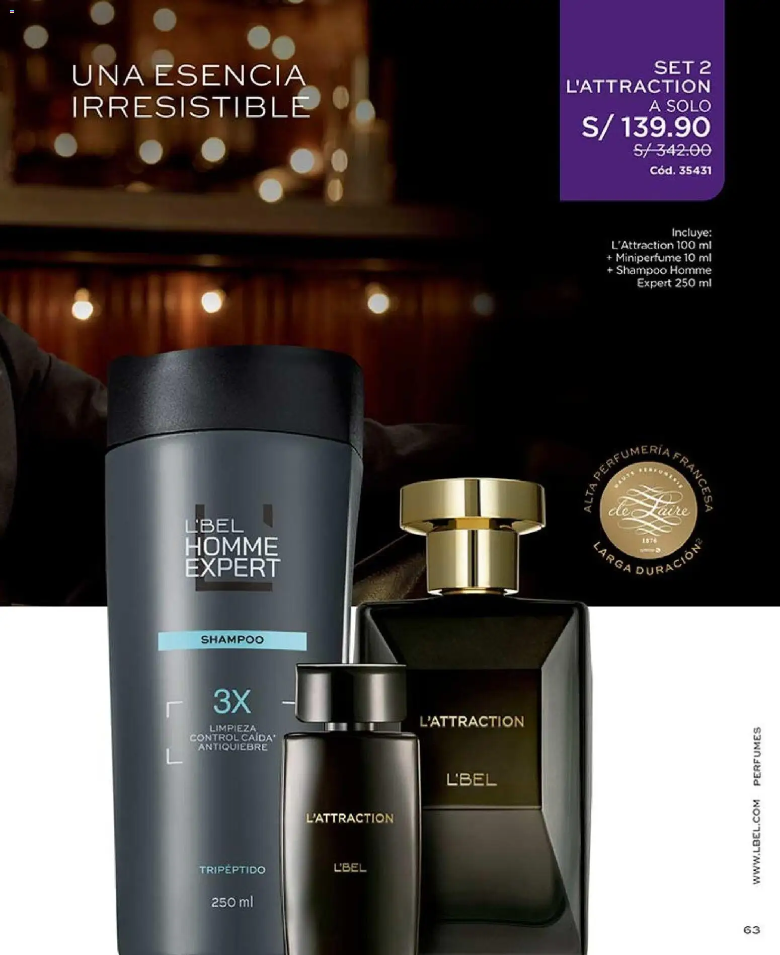 Catálogo L'Bel válido desde 11/07/2026 | Página: 63 | Productos: Shampoo