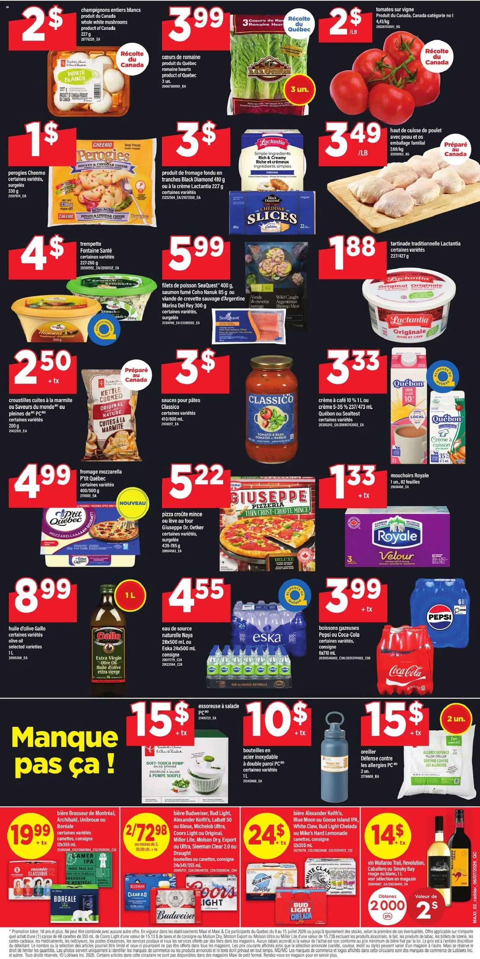 Maxi flyer valid from Jul 9, 2026 | Page: 2