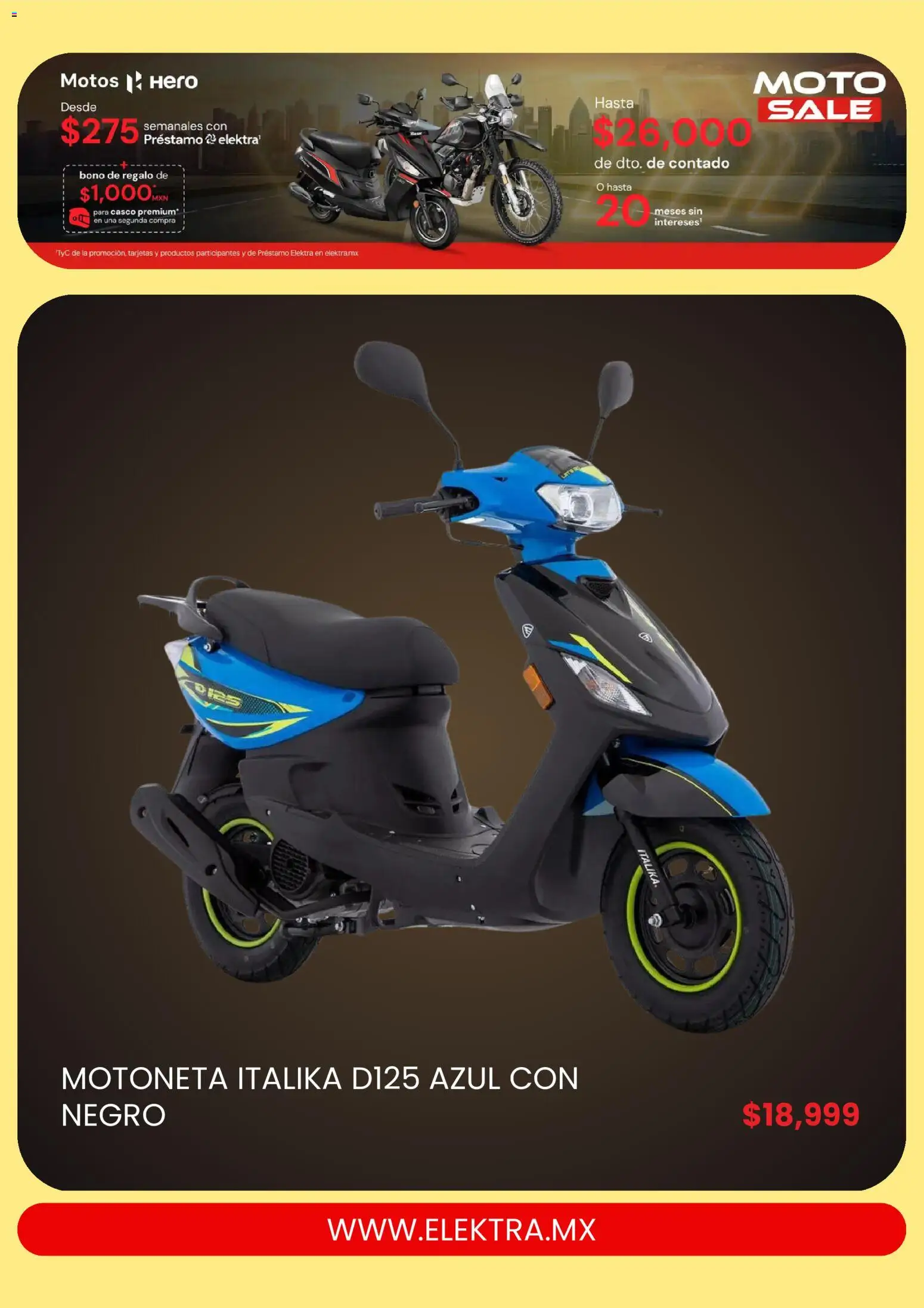 Nuevas ofertas de Elektra válidas en toda la República Mexicana desde el 26/09/2026. ¡Encuentra las mejores ofertas en Elektra catálogo! | Página: 5