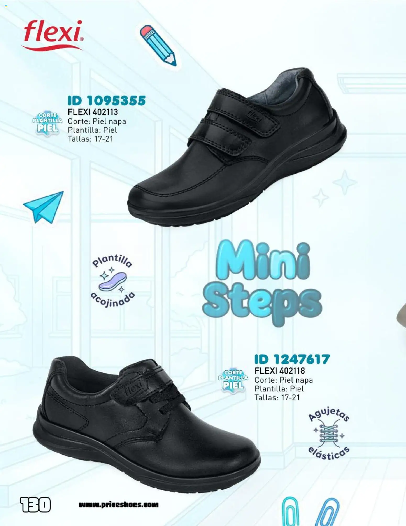 Nuevas ofertas de Price Shoes válidas en toda la República Mexicana desde el 12.06.2026. ¡Encuentra las mejores ofertas en Price Shoes catálogo Escolar! | Página: 130