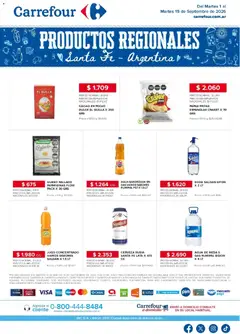 Vista previa Carrefour - Regionales | Santa Fe válido desde el 01/09/2026 | Página: 1