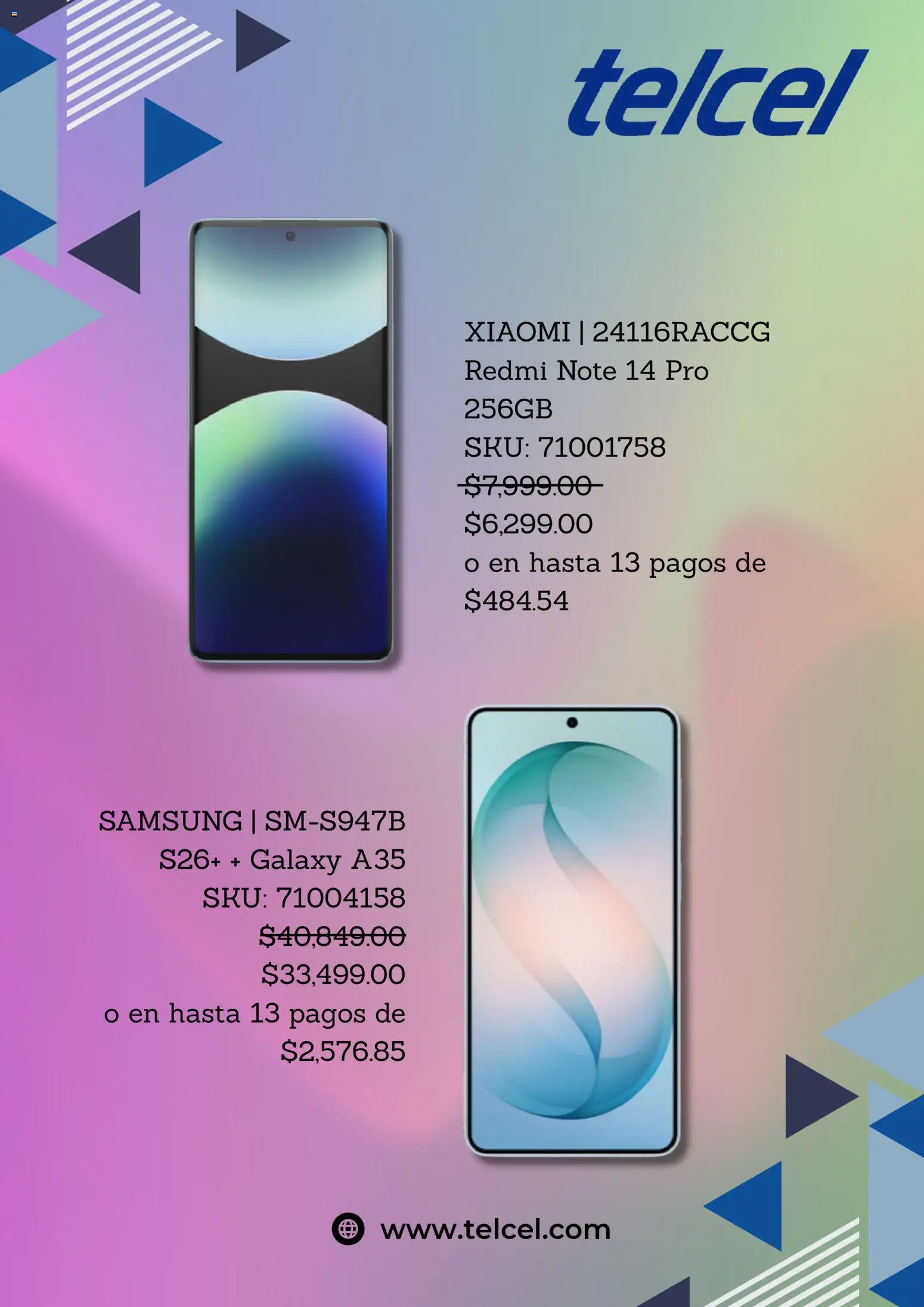 Nuevas ofertas de Telcel válidas en toda la República Mexicana desde el 01.04.2026. ¡Encuentra las mejores ofertas en Telcel catálogo! | Página: 4