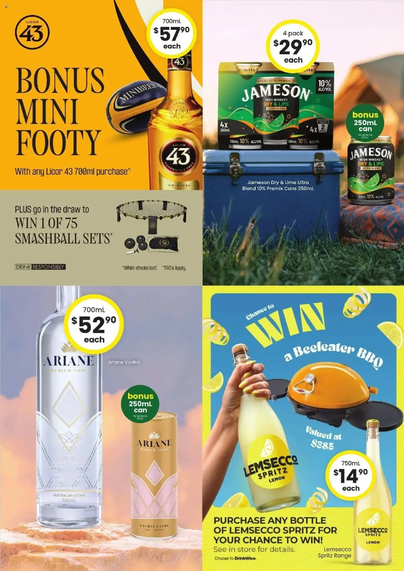 The Bottle-O catalogue - valid from 07/09/2026 | Page: 2 | Products: Vodka, Lemon, Lime, Irish whiskey