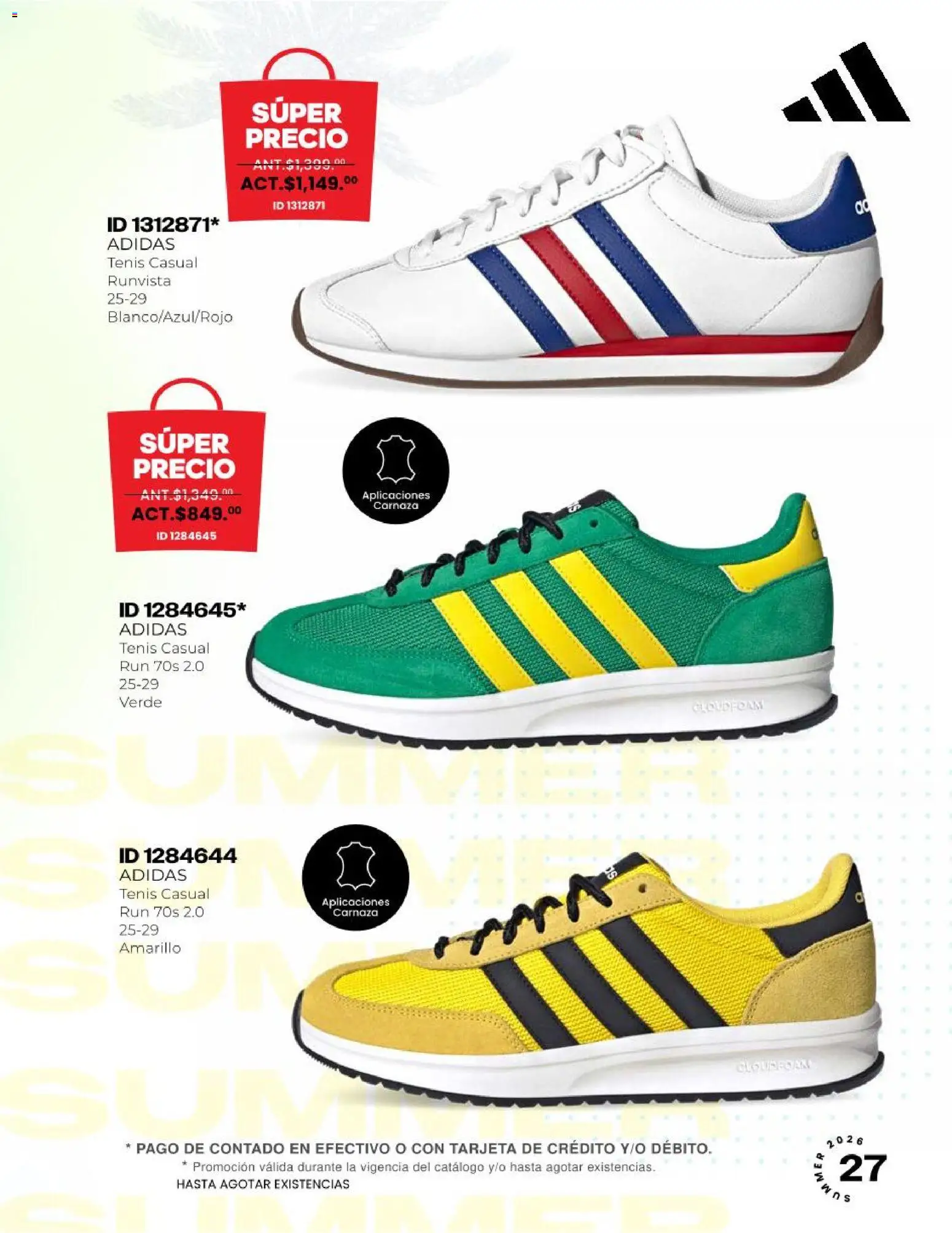 Nuevas ofertas de Price Shoes válidas en toda la República Mexicana desde el 15.05.2026. ¡Encuentra las mejores ofertas en Price Shoes catálogo! | Página: 27