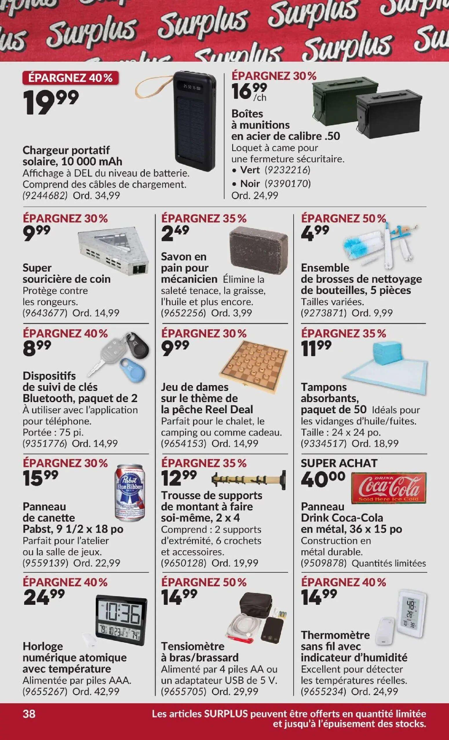 Princess Auto flyer valid from Oct 6, 2026 | Page: 43 | Products: Tampons, Ice