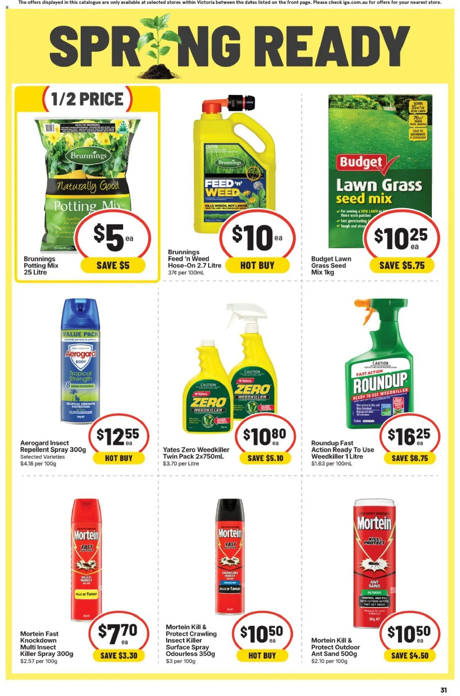 IGA catalogue - valid from 30/09/2026 | Page: 27 | Products: Grass, Weed