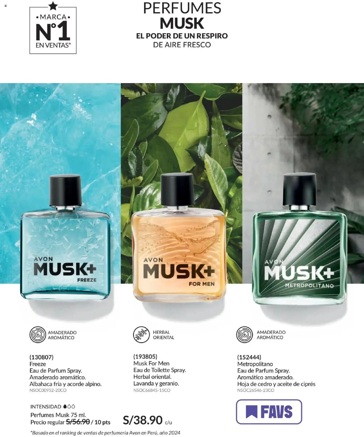 Catálogo Avon válido desde 24.05.2026 | Página: 94 | Productos: Aceite, EAU de Toilette