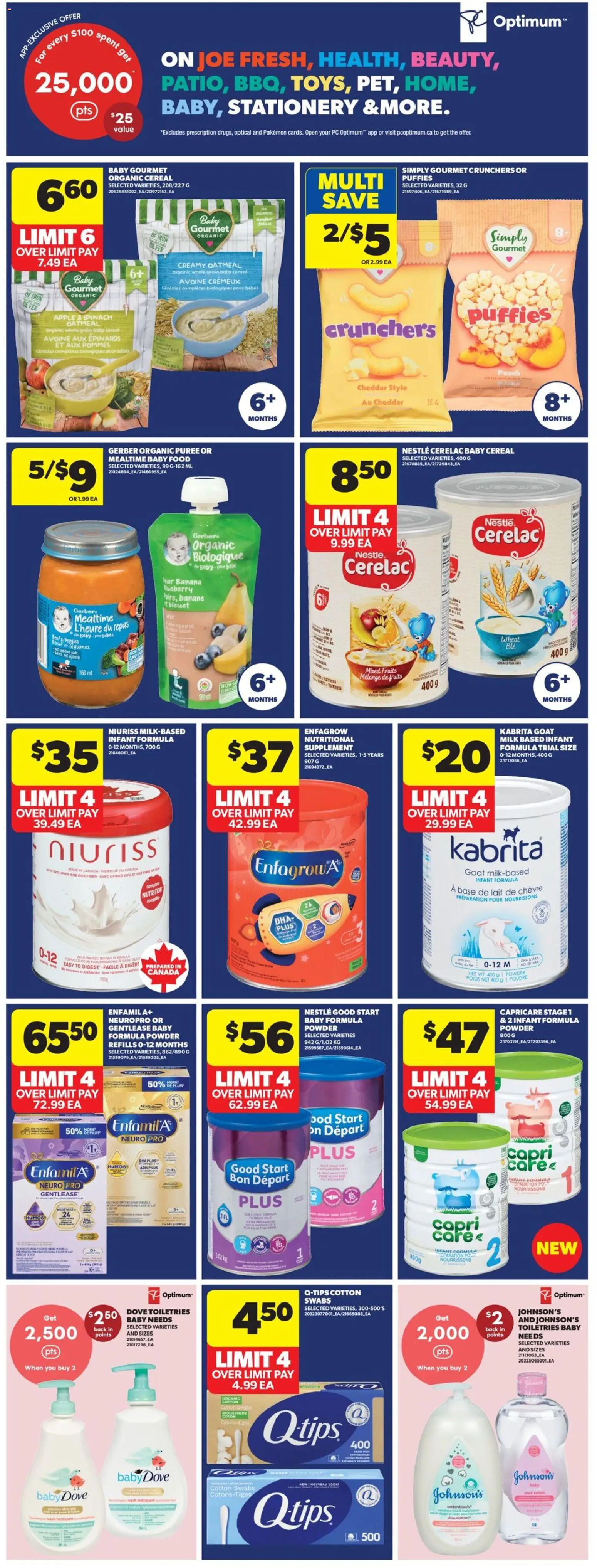 Real Canadian Superstore flyer valid from Aug 20, 2026 | Page: 27 | Products: Iron, Spinach, Legumes, Food