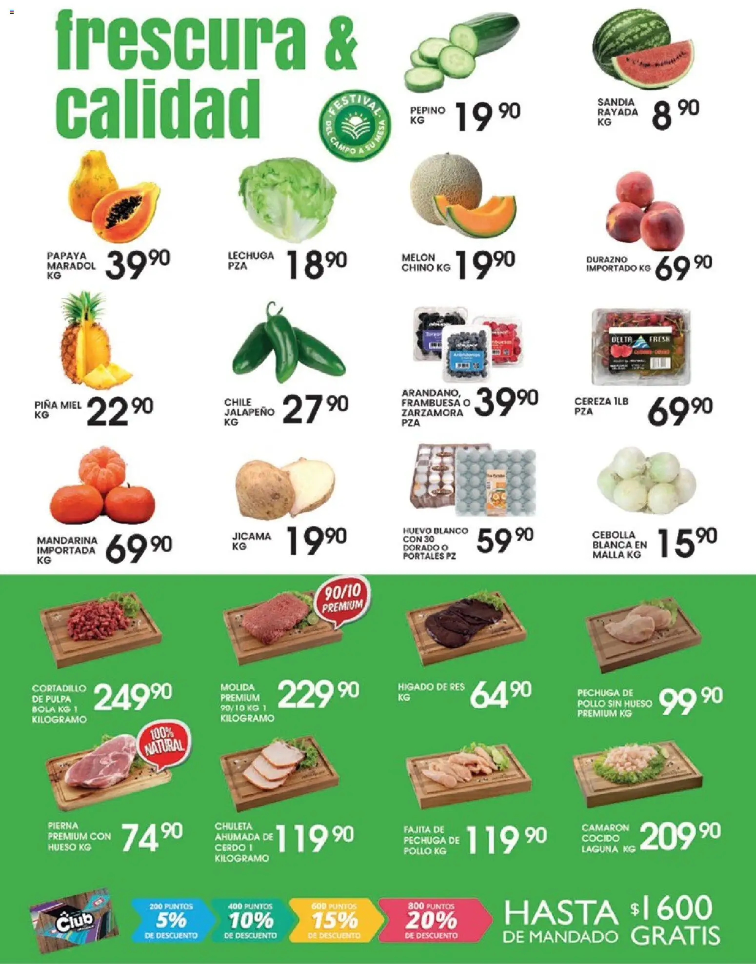 Nuevas ofertas de Alsuper válidas en toda la República Mexicana desde el 26.05.2026. ¡Encuentra las mejores ofertas en Alsuper folleto Saltillo! | Página: 2 | Productos: Cebolla, Durazno, Huevo, Cerdo