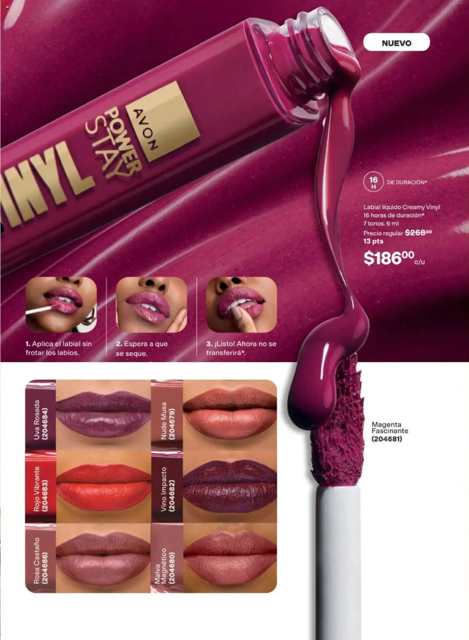 Nuevas ofertas de AVON válidas en toda la República Mexicana desde el 10/07/2026. ¡Encuentra las mejores ofertas en AVON campaña 11 2026! | Página: 32 | Productos: Uva, Vino