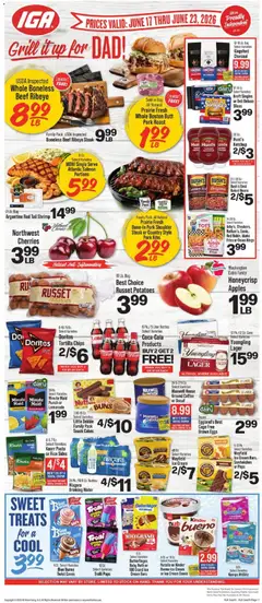 Preview of IGA weekly ads valid from 17.06.2026