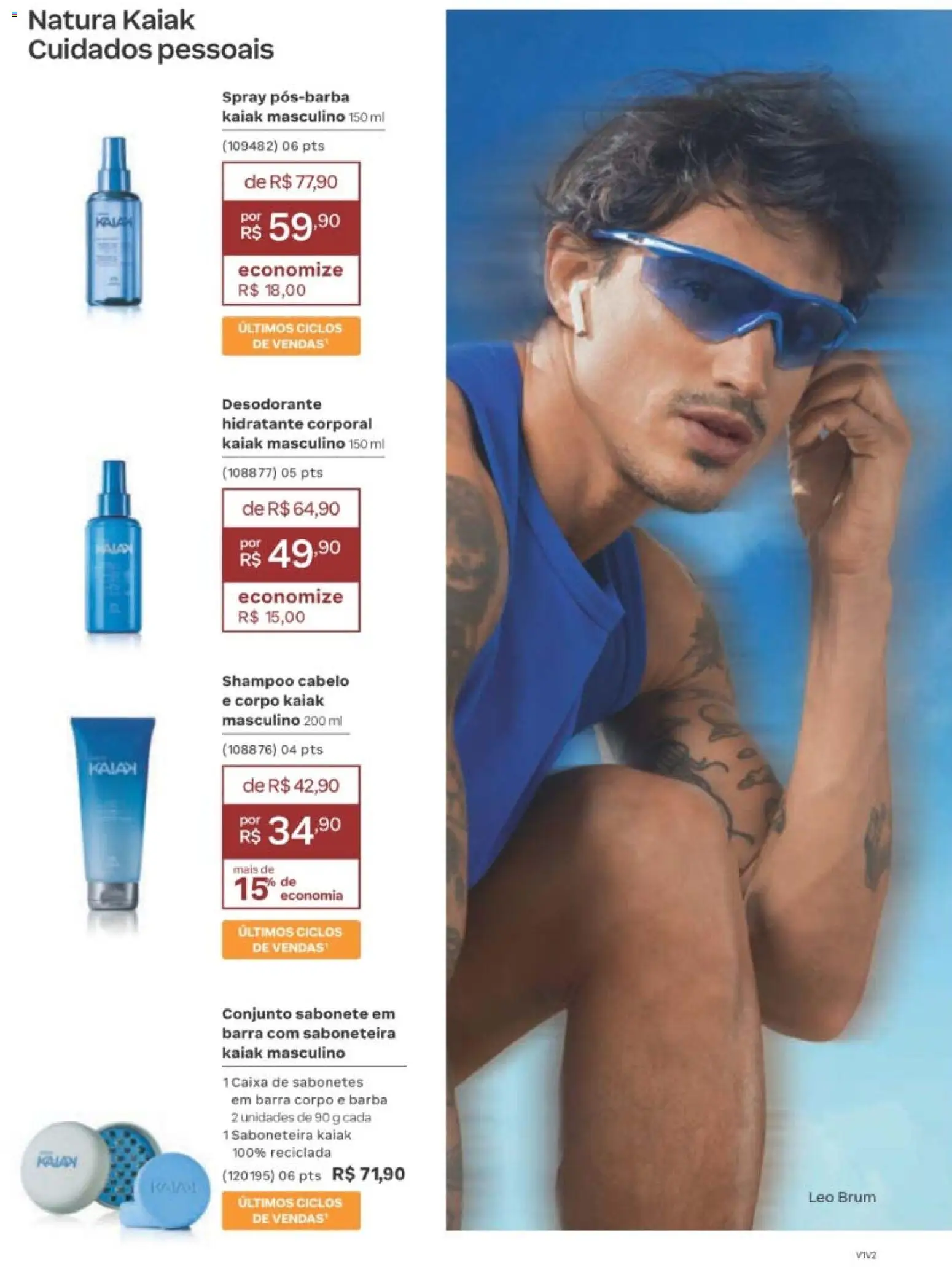 Natura Folheto - válido de 01/09/2026 | Página: 6 | Produtos: Shampoo, Hidratante corporal, Desodorante, Caixa