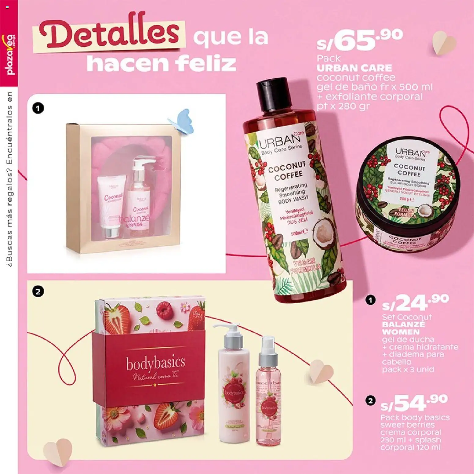 Catálogo Plaza Vea válido desde 27.04.2026 | Página: 10 | Productos: Exfoliante, Gel de ducha, Ducha, Crema