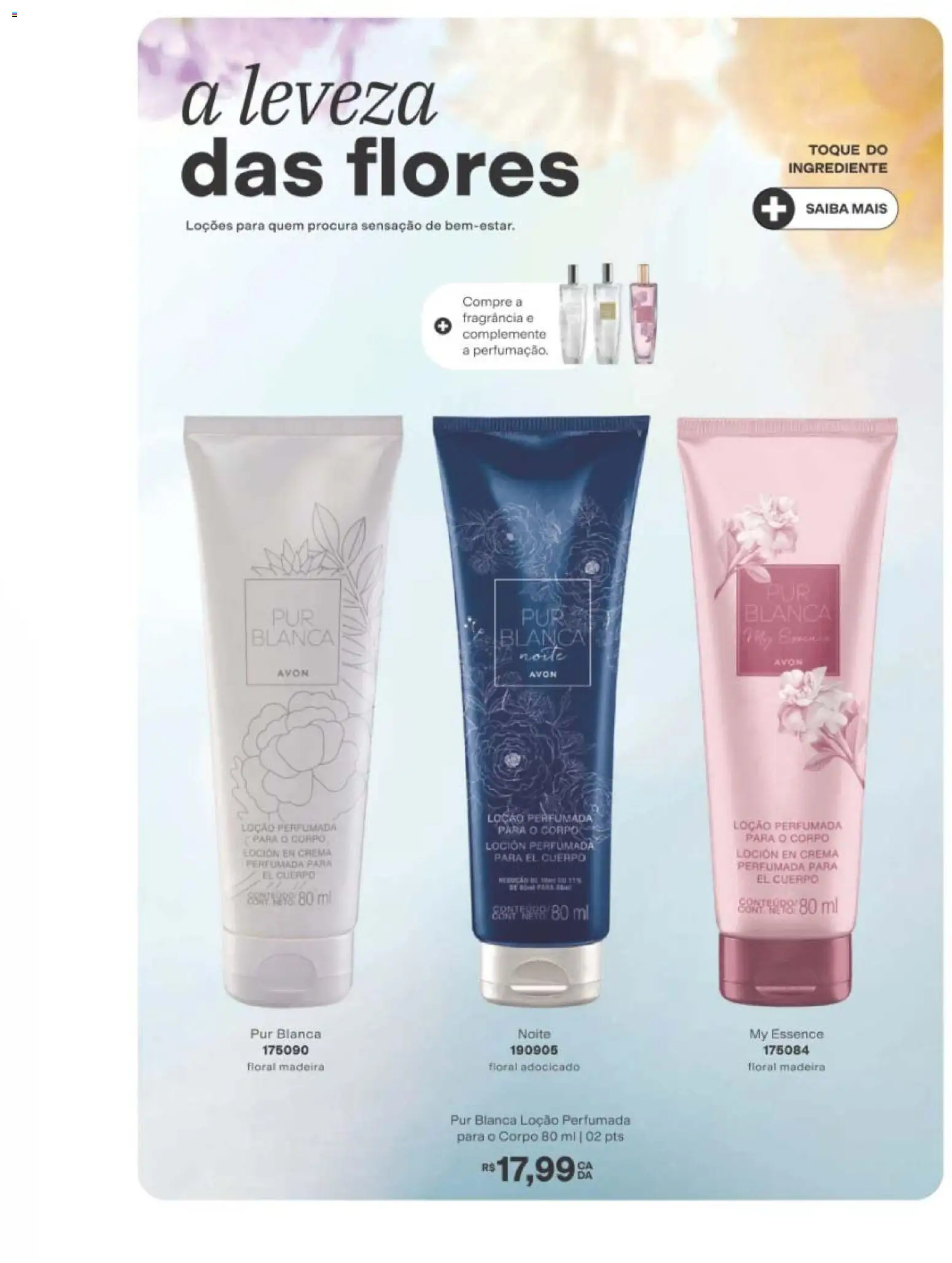 Avon Folheto - válido de 19/07/2026 | Página: 155 | Produtos: Fragrância, Flores