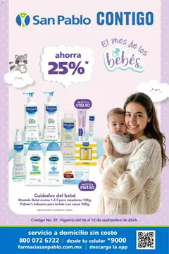 Vista previa de Farmacia San Pablo catálogo, nuevo folleto de la tienda, válido en México a partir del 06/09/2026