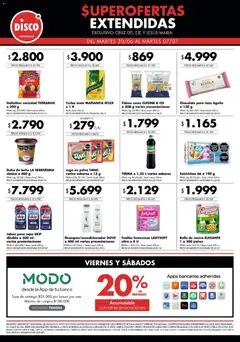 Vista previa Disco ofertas válido desde el 30/06/2026