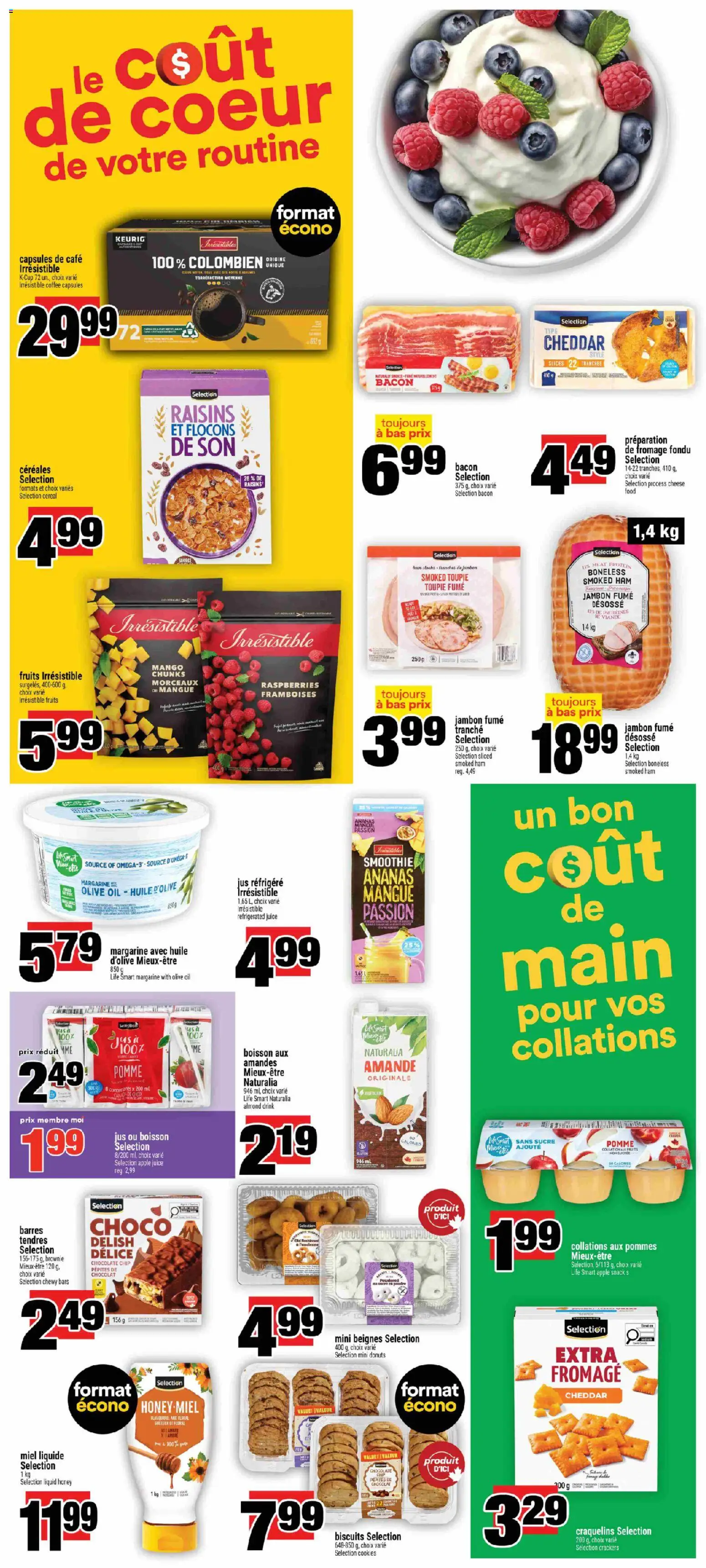 Super C flyer valid from Sep 10, 2026 | Page: 2 | Products: Bacon, Crackers, Raisins, Coffee