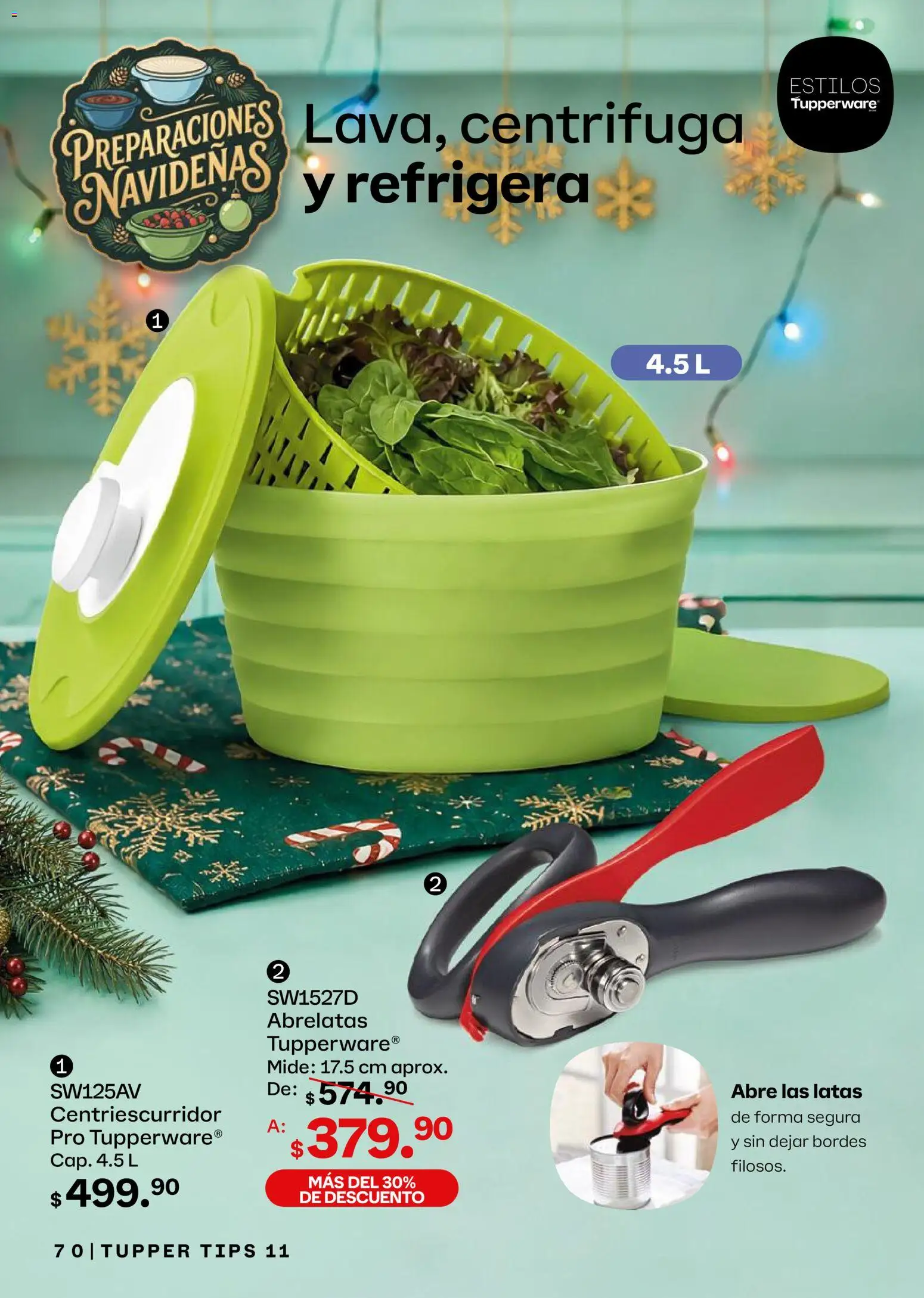 Nuevas ofertas de Tupperware válidas en toda la República Mexicana desde el 05/10/2026. ¡Encuentra las mejores ofertas en Tupperware catálogo! | Página: 70