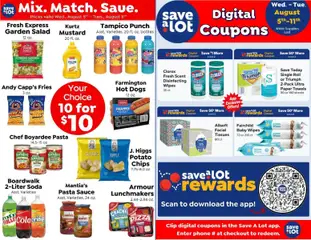 Preview of Save a Lot weekly ads valid from 08/05/2026