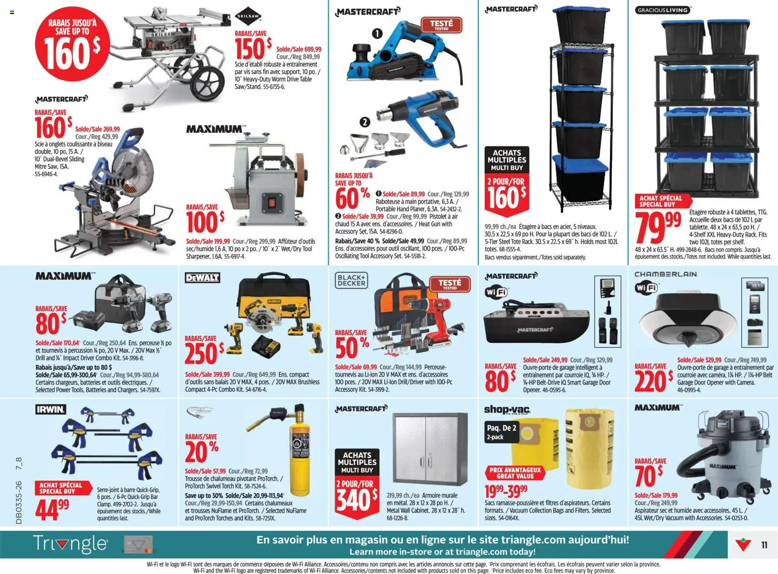 Canadian Tire flyer valid from Aug 27, 2026 | Page: 11