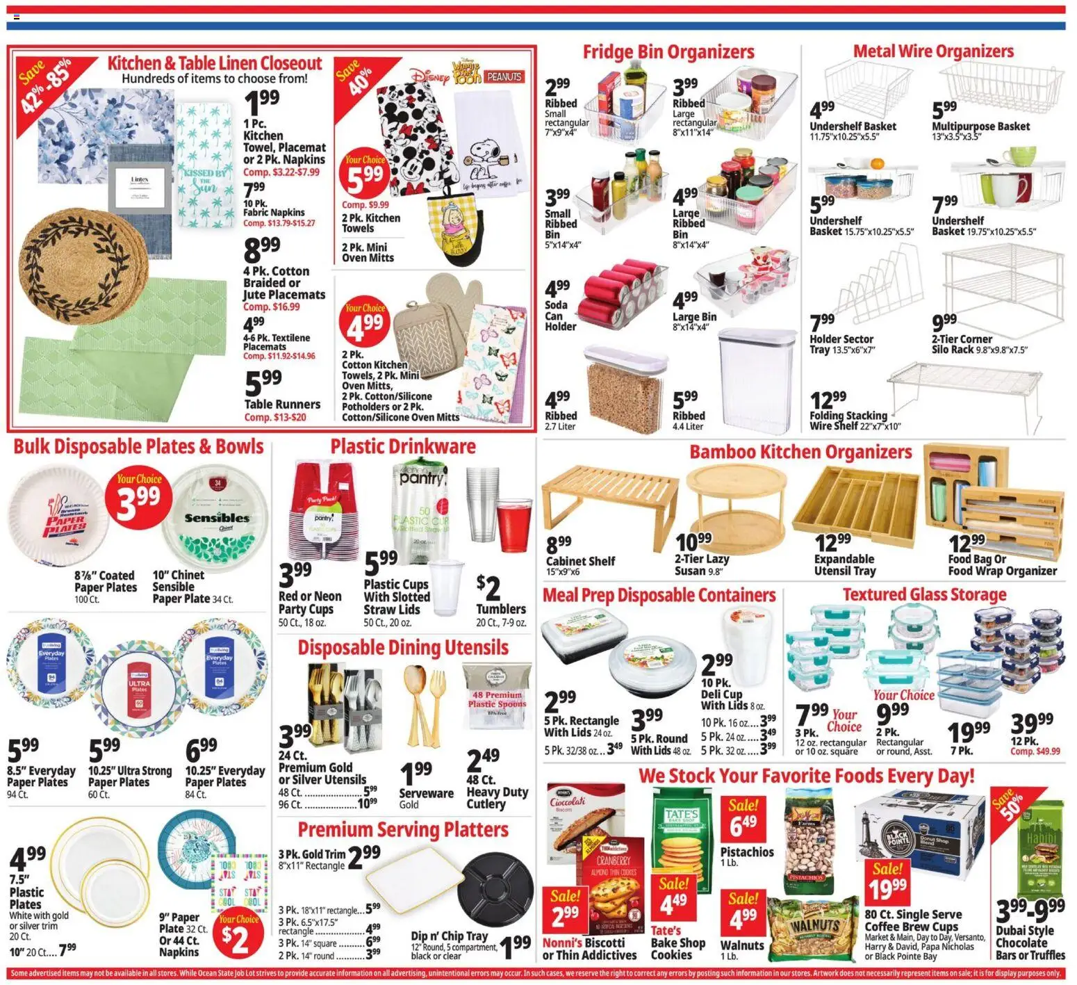 Ocean State Job Lot Weekly Ad - valid from 07/02/2026 | Page: 11 | Products: Chocolate, Cookies, Bag, Oven