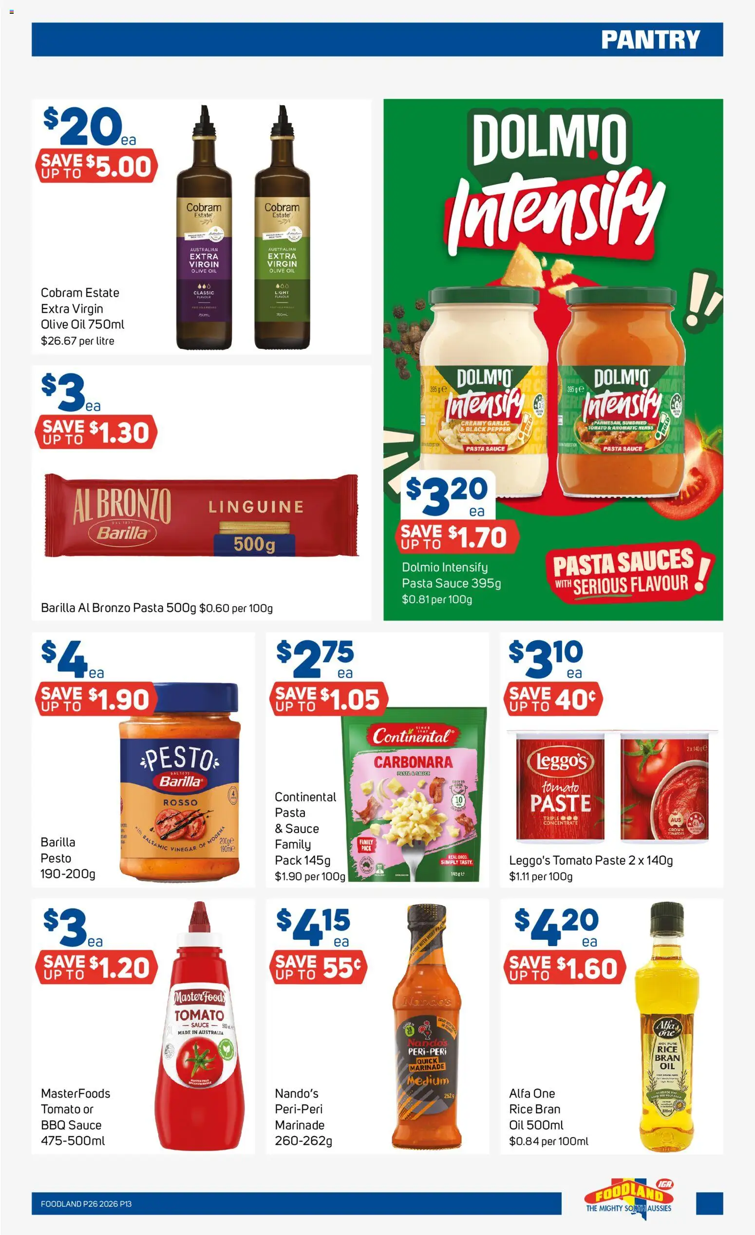 Foodland catalogue - valid from 24/06/2026 | Page: 13 | Products: Oil, Pepper, Garlic, Vinegar
