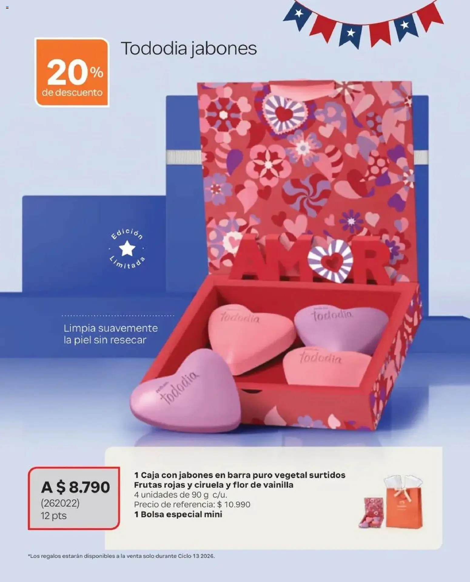 Natura catálogo │ válido desde el 31.08.2026 | Página: 21 | Productos: Bolsa, Caja, Vainilla