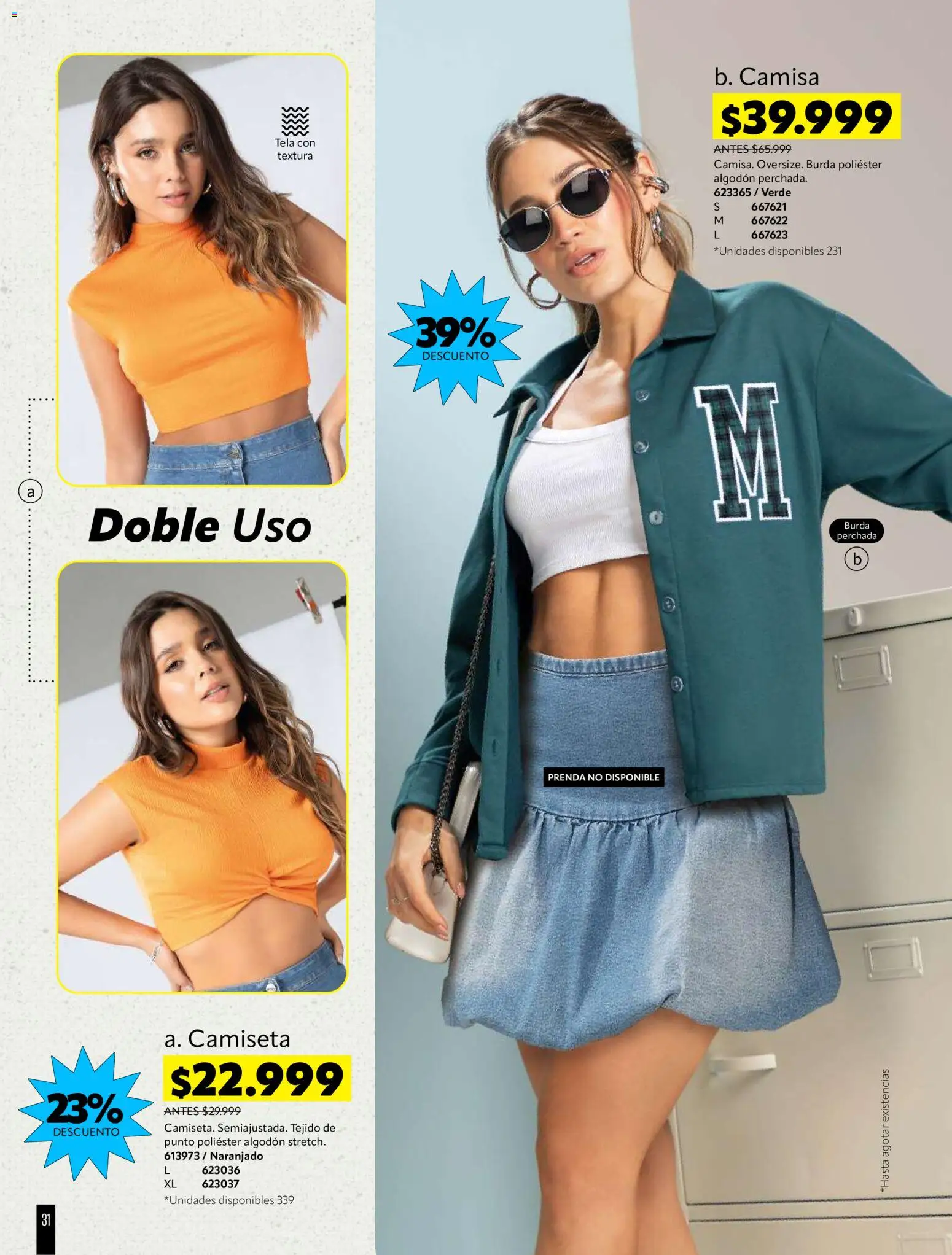 Carmel revista - valida desde el 01/10/2026 | Página: 222 | Productos: Algodón, Camiseta, Camisa