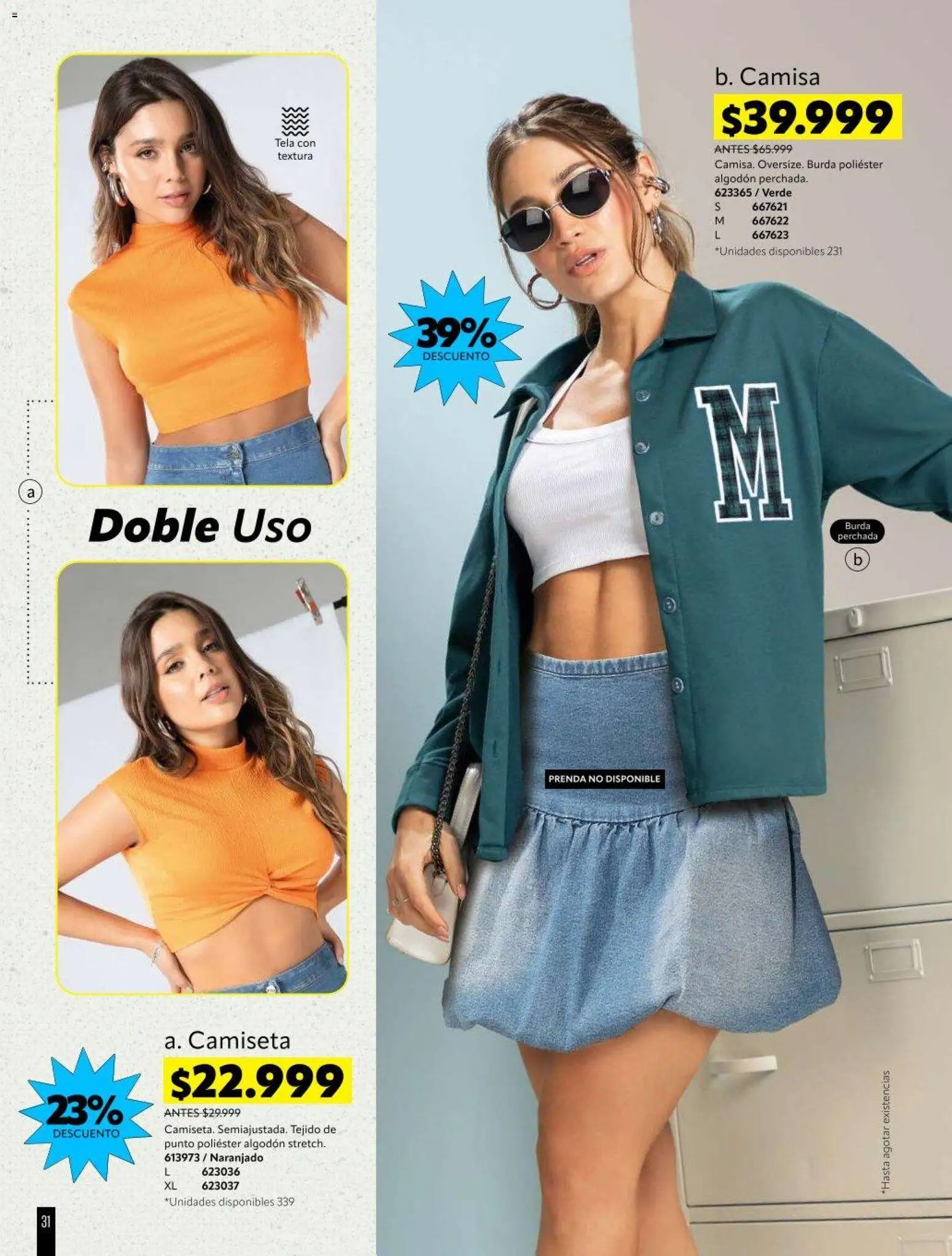 Carmel revista - valida desde el 01/10/2026 | Página: 222 | Productos: Algodón, Camiseta, Camisa