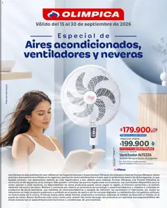 Olímpica Especial Aires y Ventiladores -  Vista previa de la revista de la tienda Olímpica valido desde el 15/09/2026
