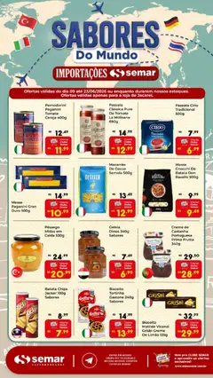 Semar Supermercado ofertas Sabores do Mundo - Pré-Visualização do folheto da loja Semar Supermercado, válido de 09.06.2026