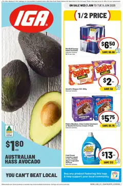 Preview of IGA catalogue NSW - valid from 03.06.2026