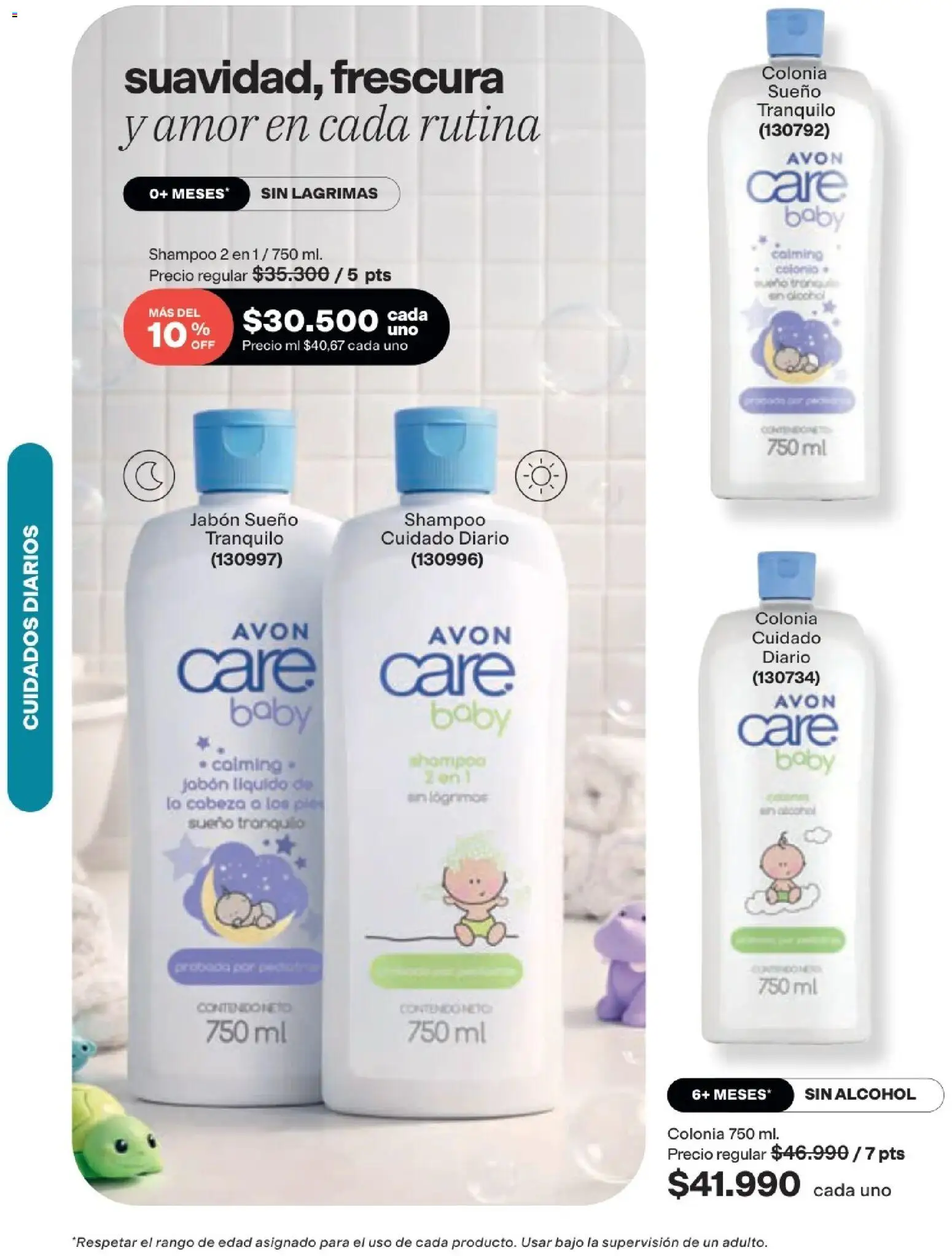 Avon revista - valida desde el 16/08/2026 | Página: 140 | Productos: Jabón líquido, Shampoo, Jabón, Alcohol